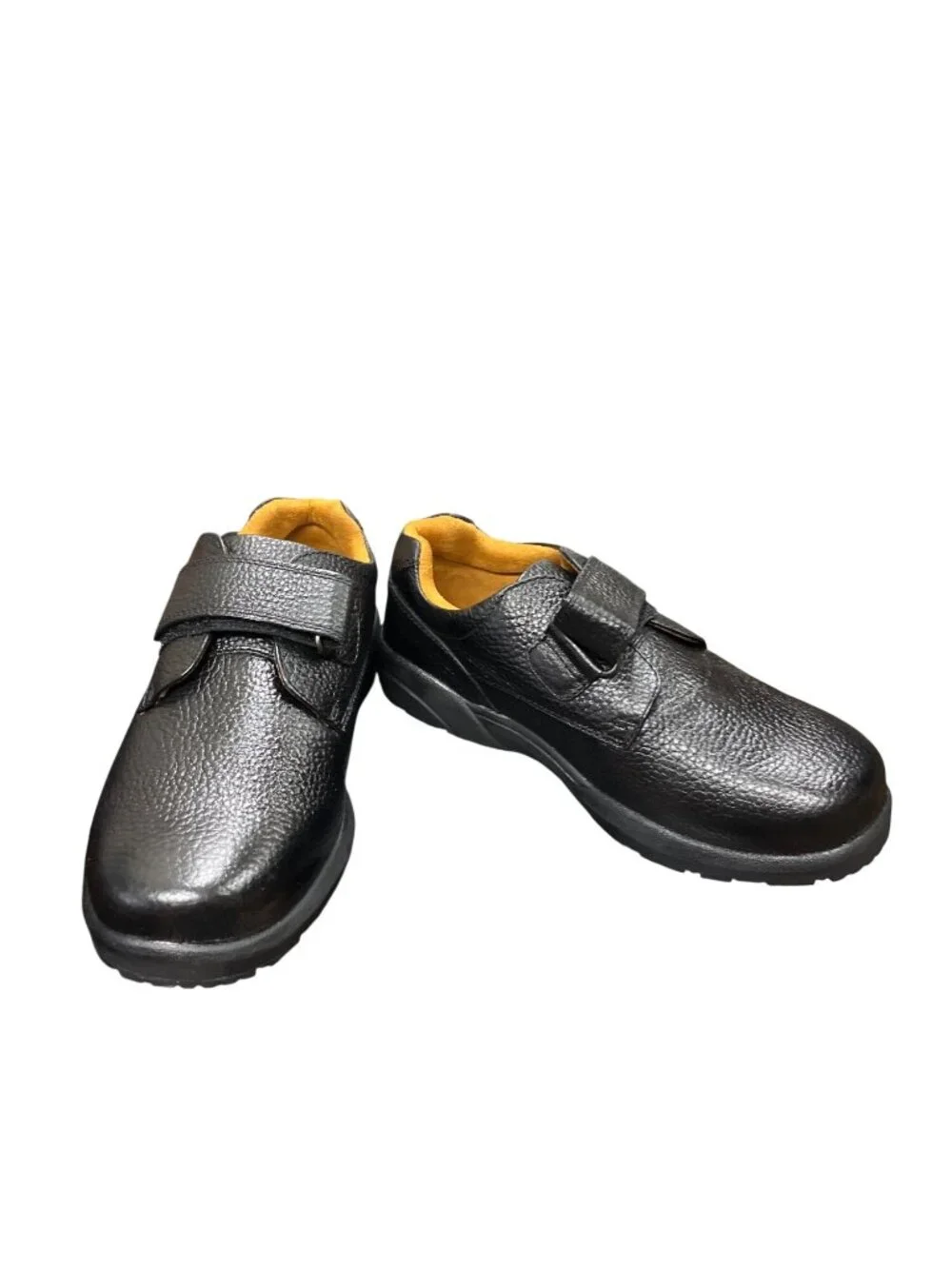 Dr. Comfort William X mens black leather suede extra wide casual shoes sz 8.5XW